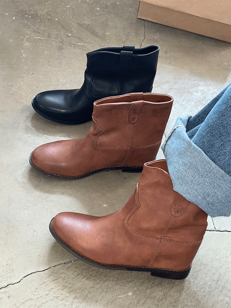 R western ankle boots